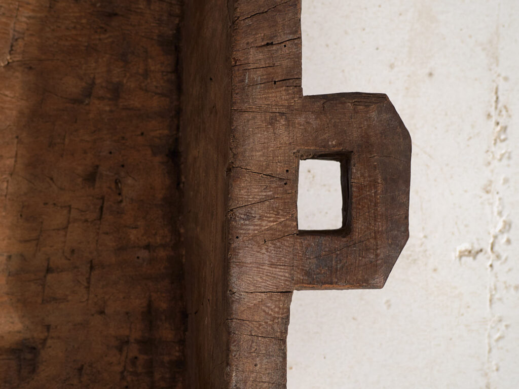 Bandeja antigua de estilo wabi-sabi (c.1900) #7