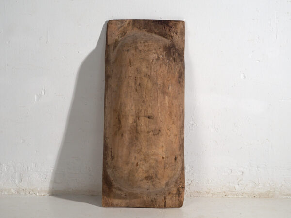 Bandeja antigua de madera maciza (c.1900) #10