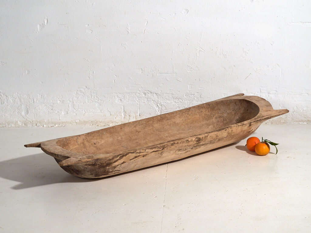 Cuenco ovalado antiguo (c.1900) #16