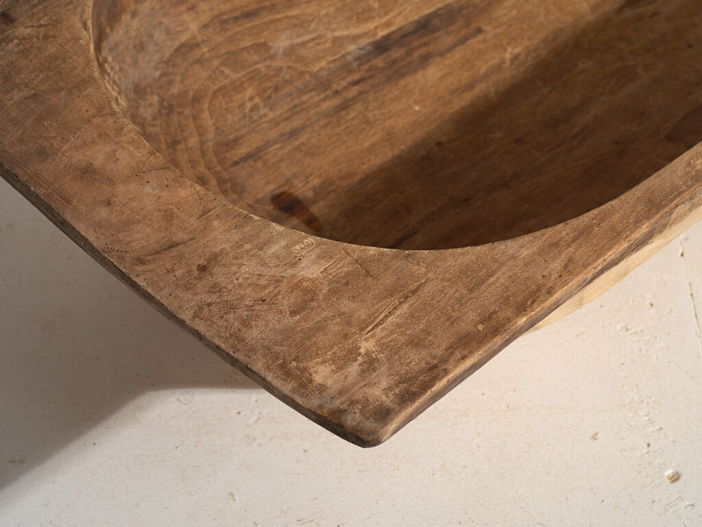 Auge ancienne en bois massif (c.1900) #17