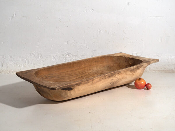 Antigua artesa de madera maciza (c.1900) #17