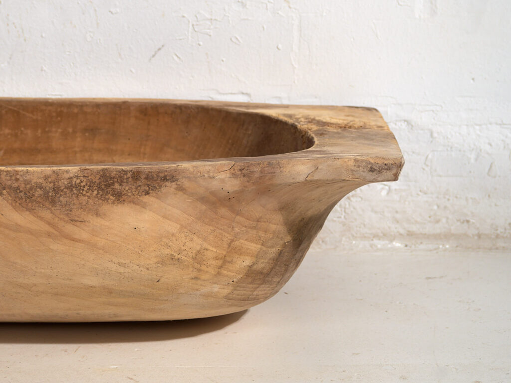 Auge ancienne en bois massif (c.1900) #17