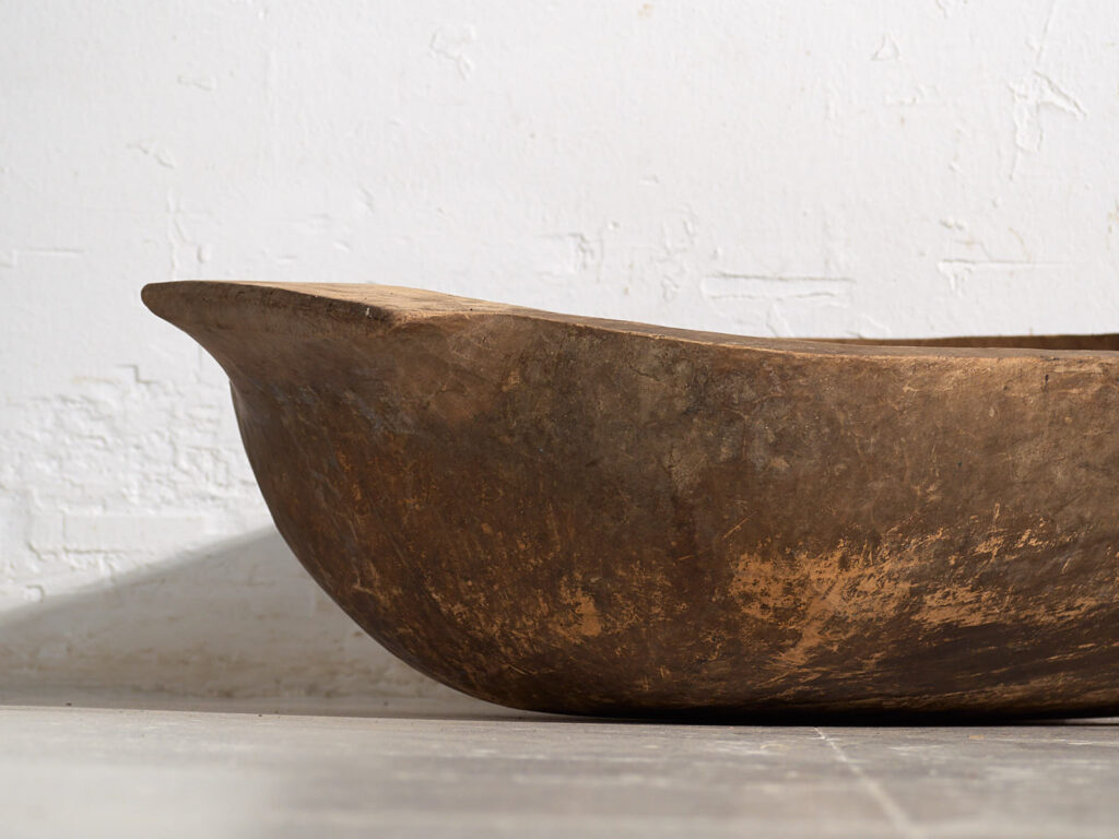 Cuenco de amasar harina antiguo (c.1900) #28