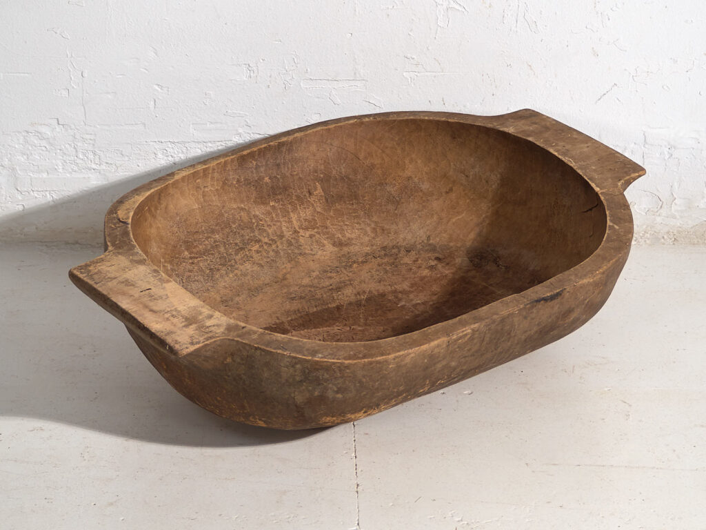 Cuenco de amasar harina antiguo (c.1900) #28