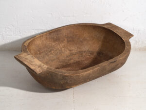 Cuenco de amasar harina antiguo (c.1900) #28