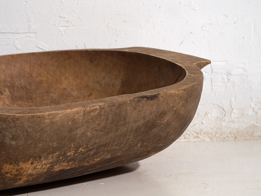 Cuenco de amasar harina antiguo (c.1900) #28