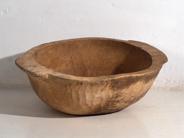 Gran cuenco antiguo de estilo primitivo (c.1900) #3