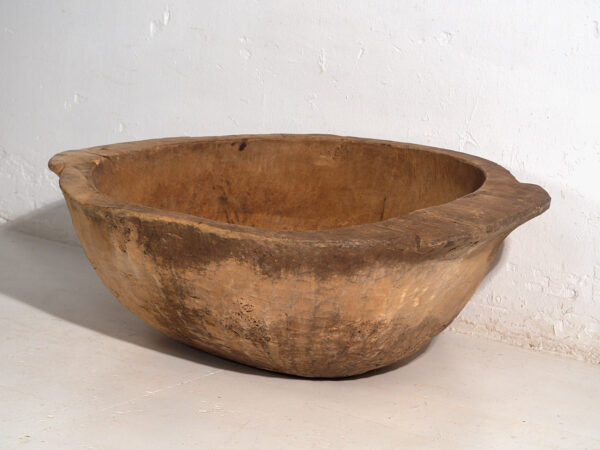 Gran cuenco antiguo de estilo primitivo (c.1900) #3