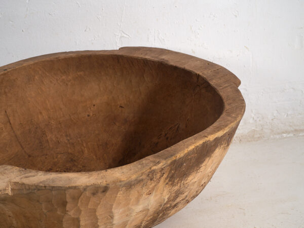 Gran cuenco antiguo de estilo primitivo (c.1900) #3