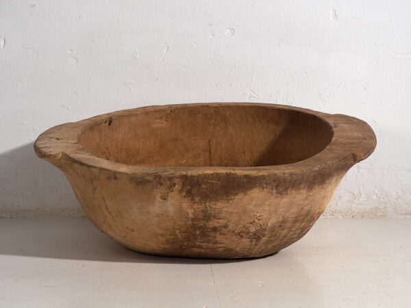 Gran cuenco antiguo de estilo primitivo (c.1900) #3