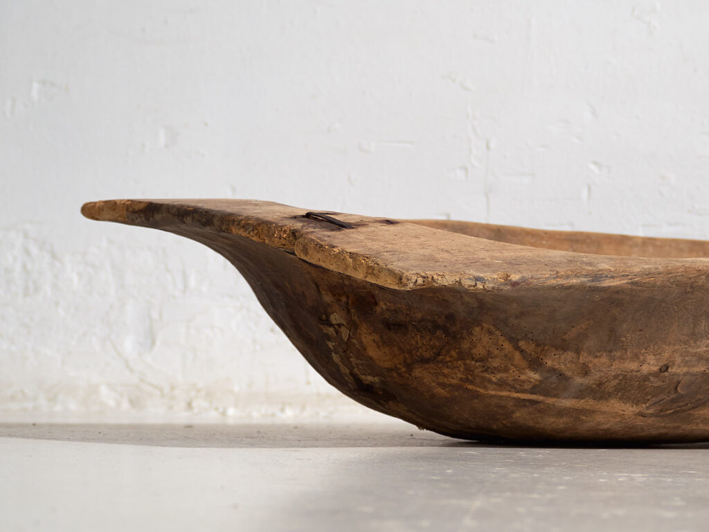 Antique flour kneading bowl (c.1900) #4