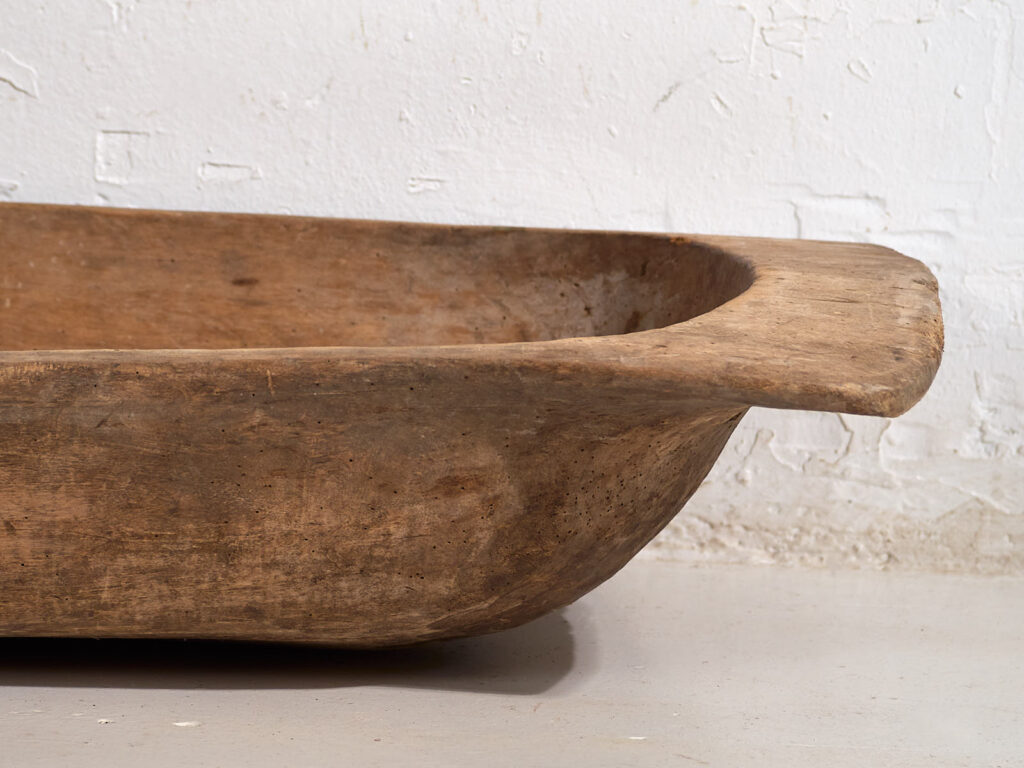 Antique flour kneading bowl (c.1900) #4