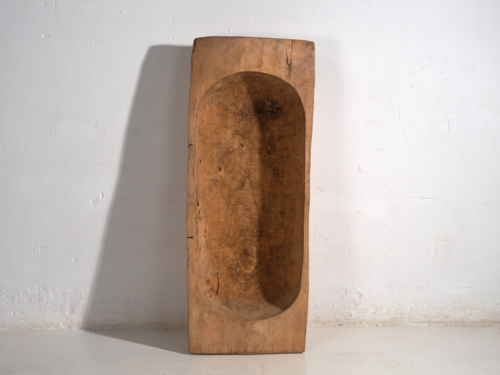 Artesa antigua de madera maciza (c.1900) #5