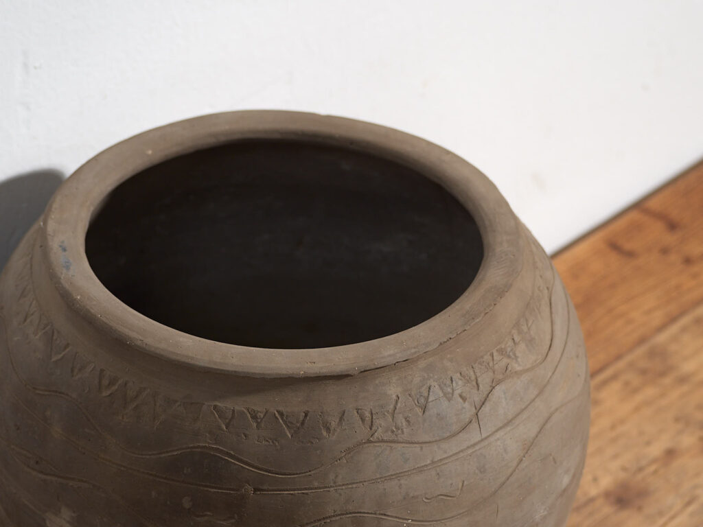 Vase ancien en céramique (c.1900) #13