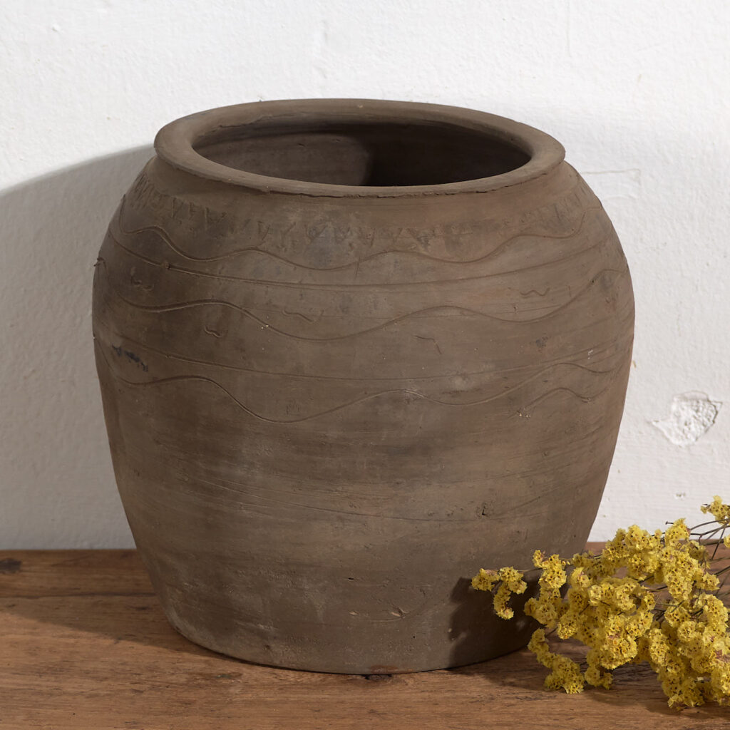 Vase ancien en céramique (c.1900) #13