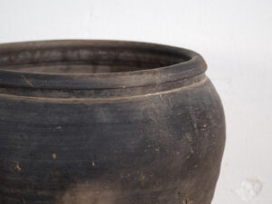 Jarrón antiguo de estilo wabi-sabi (c.1900) #9