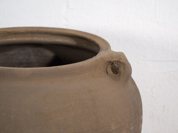 Vase ancien de style wabi sabi avec anses (c.1900) #17