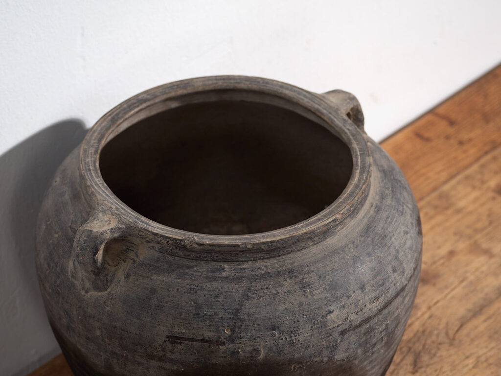 Vase ancien de style wabi sabi (c.1900) #18