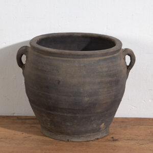 Antiguo jarrón gris con asas (c.1900) #19