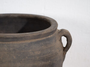 Antiguo jarrón gris con asas (c.1900) #19