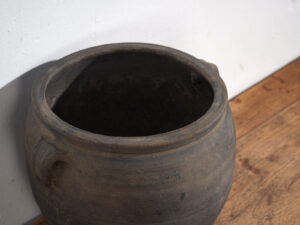 Antiguo jarrón gris con asas (c.1900) #19