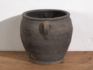 Antiguo jarrón gris con asas (c.1900) #19