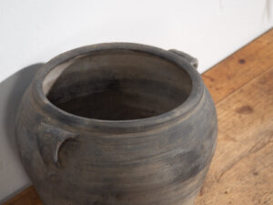 Jarrón de cerámica antiguo (c.1900) #23