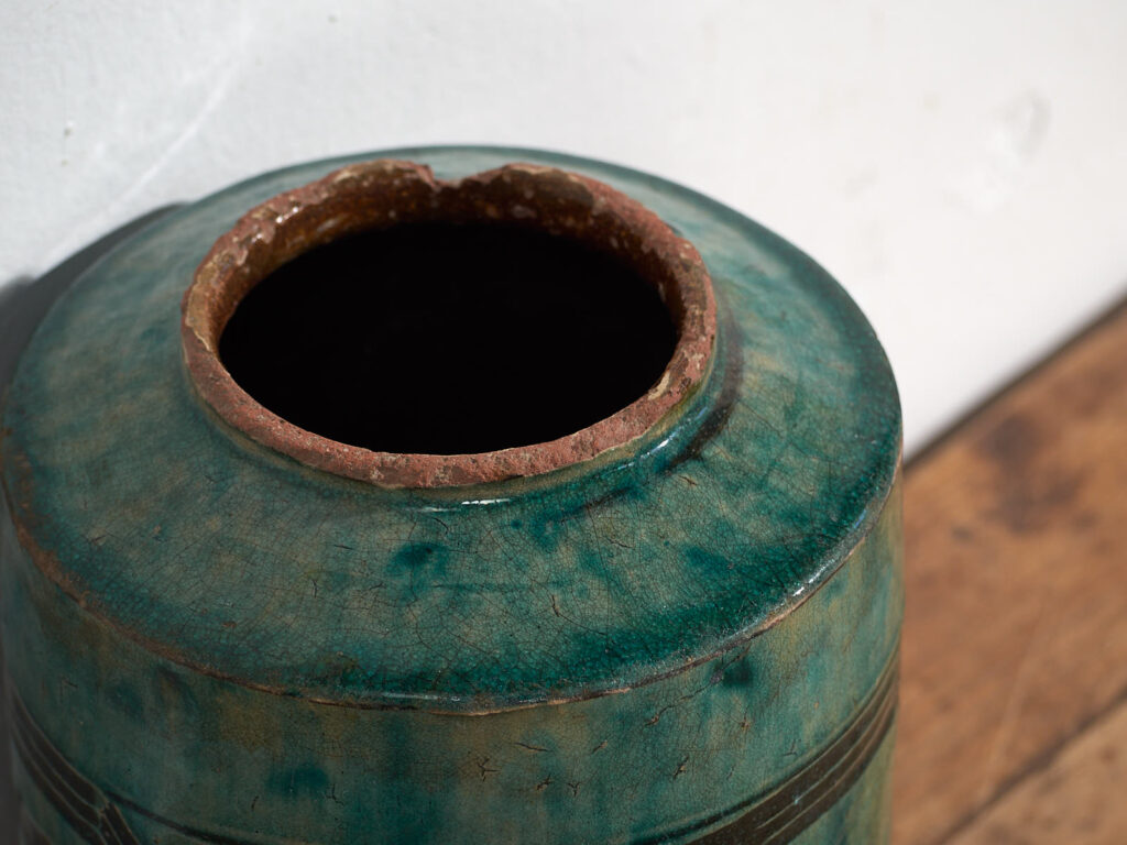 Antique Chinese vase with octagonal frames (c.1820) #18