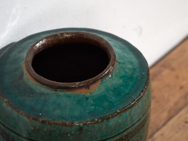 Vase vert ancien (c.1820) #24