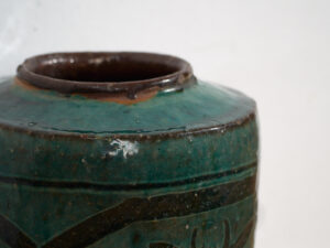 Antique green vase (c.1820) #24