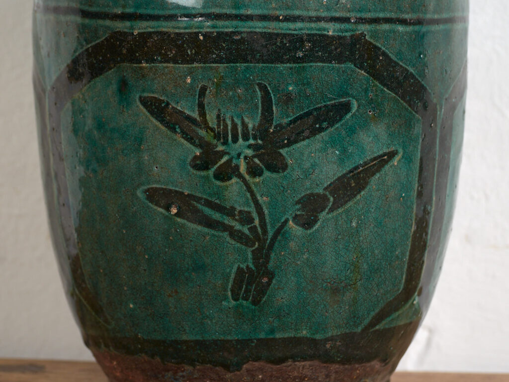 Antique green vase (c.1820) #24