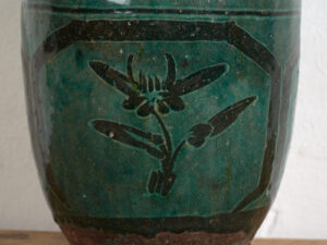 Antique green vase (c.1820) #24