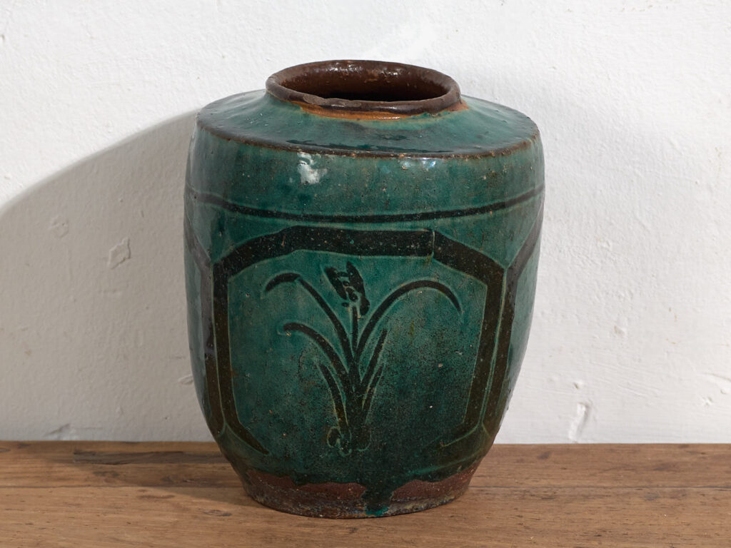Antique green vase (c.1820) #24