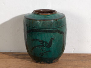 Antique green vase (c.1820) #24