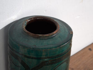 Antigua vasija esmaltada (c.1820) #36