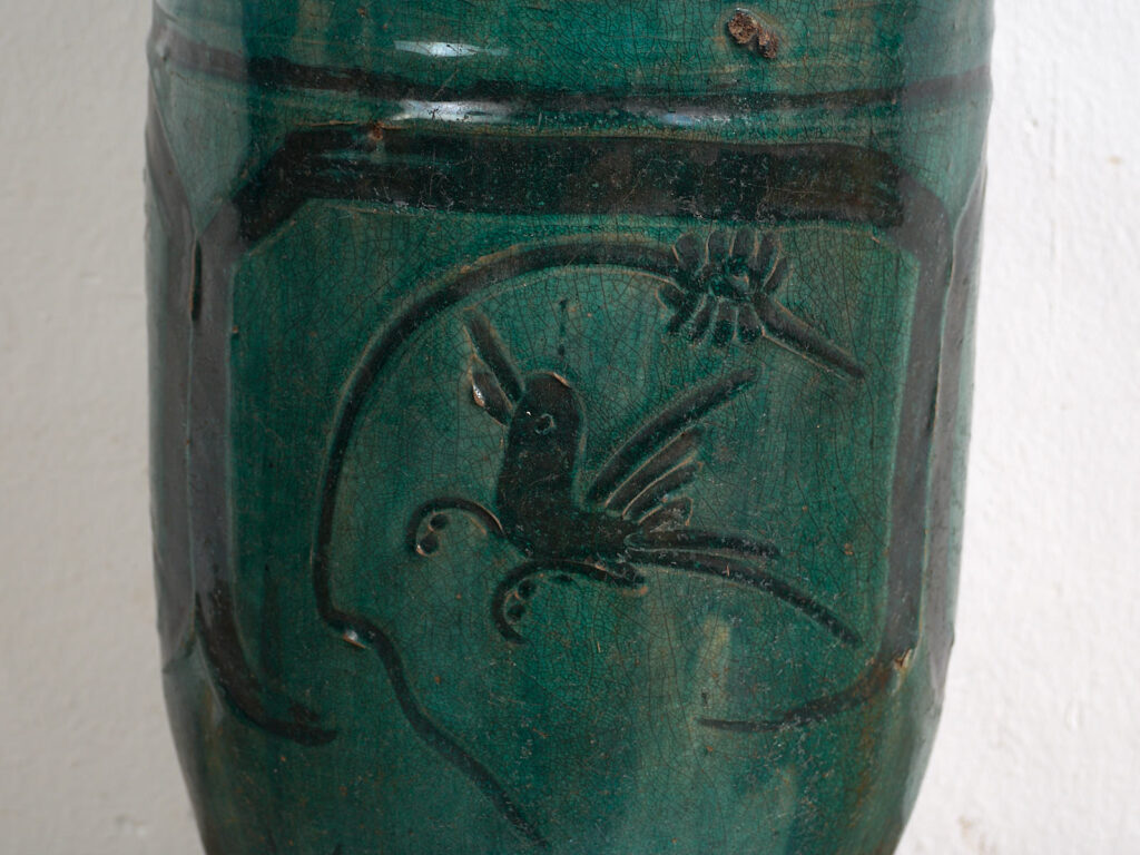 Antigua vasija esmaltada (c.1820) #36