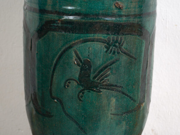 Vase émaillé ancien (vers 1820) #36
