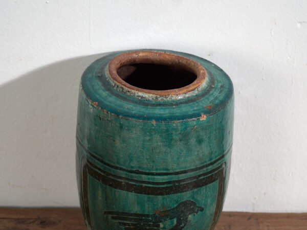 Vase vert ancien (vers 1820) #39