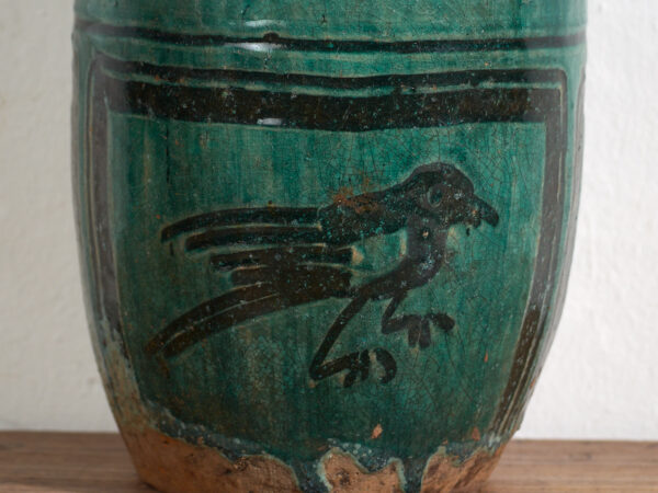 Vase vert ancien (vers 1820) #39