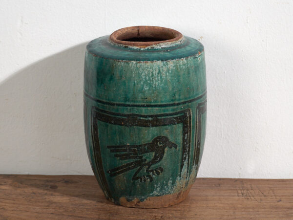 Vase vert ancien (vers 1820) #39