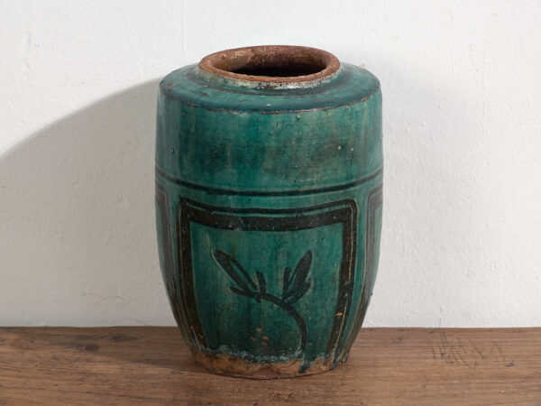 Vase vert ancien (vers 1820) #39
