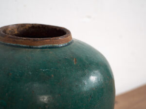 Antique glazed ceramic vase (c.1820) #14