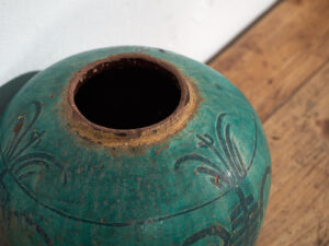 Antiguo jarrón de la dinastía Qing (c.1820) #15