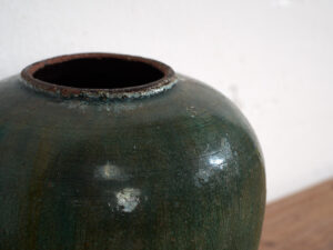 Jarrón de cerámica antiguo (c.1820) #17