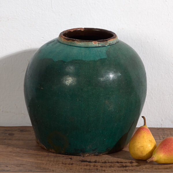 Antiguo jarrón de estilo wabi sabi (c.1820) #18