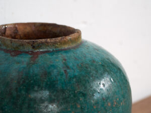 Jarrón esmaltado antiguo (c.1820) #19