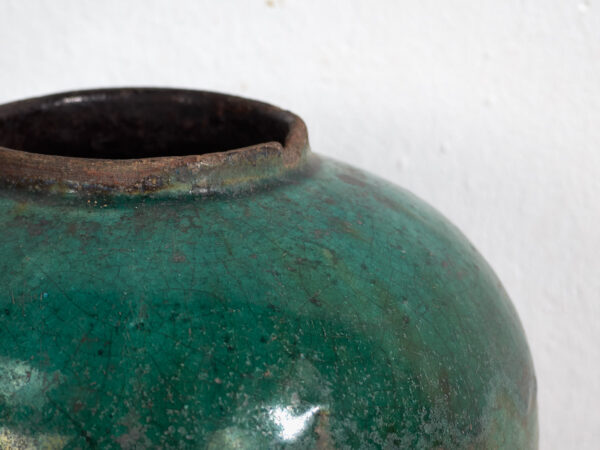 Antiguo jarrón chino de la dinastía Qing (c.1820) #22