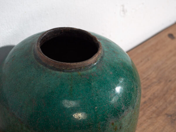 Antiguo jarrón chino de la dinastía Qing (c.1820) #22
