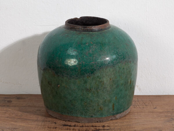 Antiguo jarrón chino de la dinastía Qing (c.1820) #22