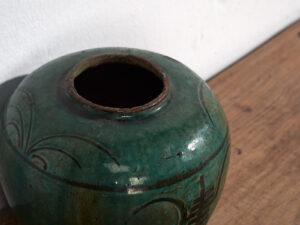 Pequeño jarrón chino antiguo (c.1820) #23